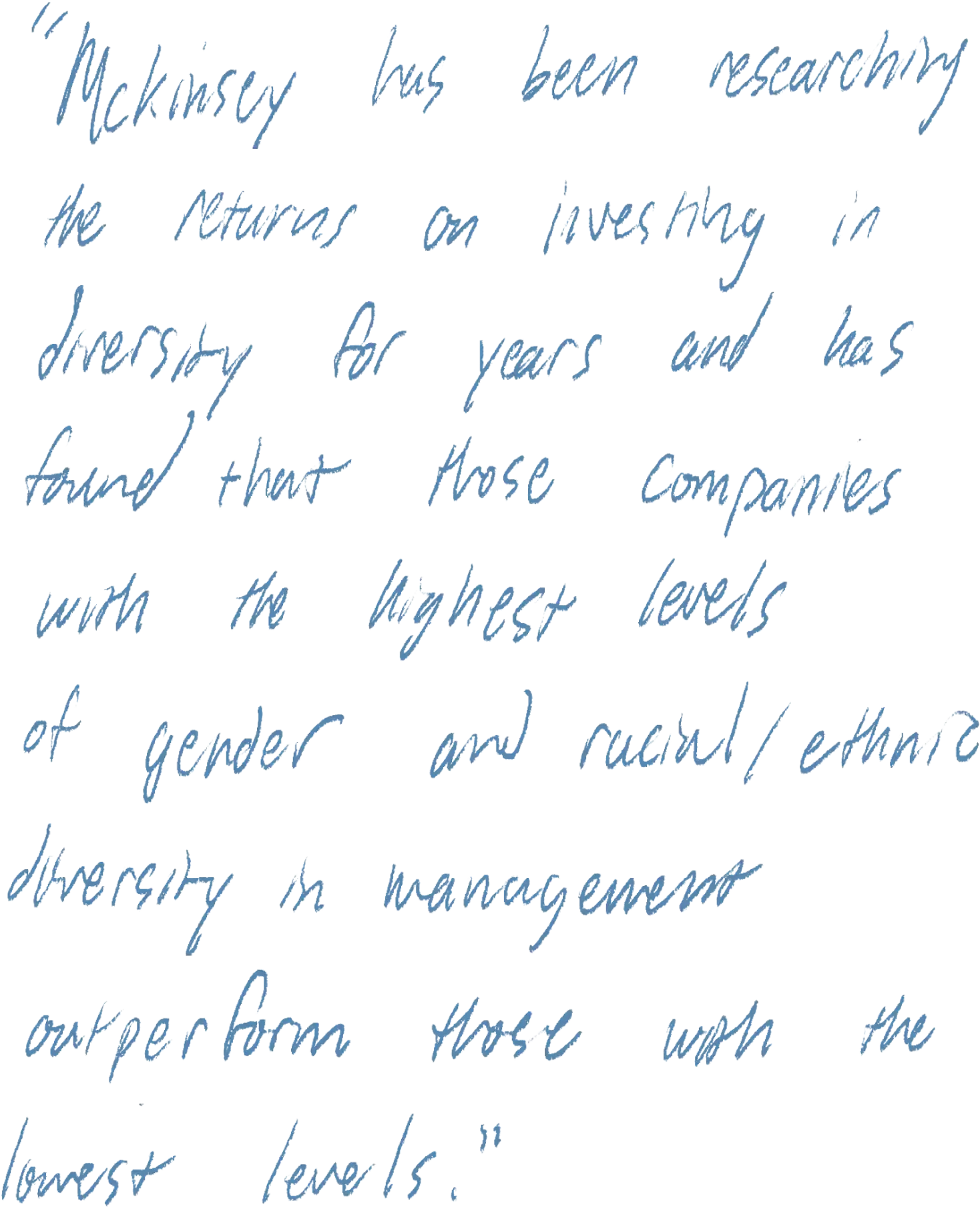 Blue text image tablet